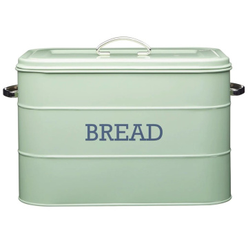 Хлебница KitchenCraft Living Nostalgia Sage Green Bread Bin (арт. LNBBINGRN)