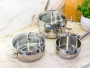 Кастрюля с крышкой Silampos Yumi Glass Stockpot 636122VJ6620. фото 3