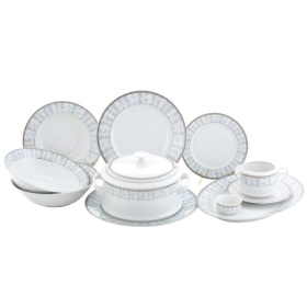 Обеденный сервиз Leander Sabina Šedý Ornament 02162021-1013
