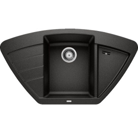 Кухонная мойка Blanco Zia 9E Silgranit Black 526031
