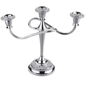 Подсвечник Queen Anne 3 Light Rose Candelabra/Scroll Arm 0/8213