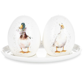 Набор солонка и перечница Royal Worcester Wrendale Designs Ducks Salt & Pepper Pots WN4383-XG