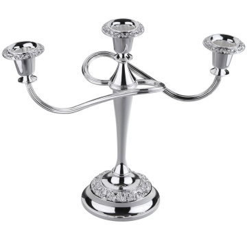 Подсвечник Queen Anne 3 Light Rose Candelabra/Scroll Arm 0/8213