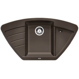 Кухонная мойка Blanco Zia 9E Silgranit Coffee 515074