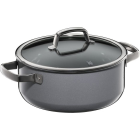 Кастрюля с крышкой WMF Fusiontec Mineral Braising Pan Platinum 3201111679
