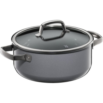 Кастрюля с крышкой WMF Fusiontec Mineral Braising Pan Platinum 3201111679