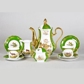 Кофейный сервиз Leander Mary-Anne Carský Lov 03160714-0763