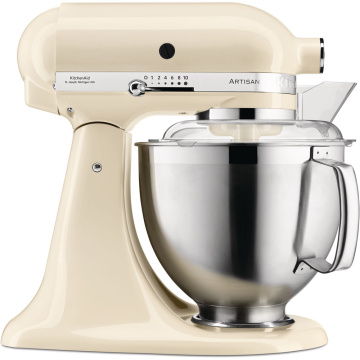 Миксер планетарный KitchenAid Artisan Series 5-Quart Tilt-Head Stand Mixer Almond Cream KSM185PSAC