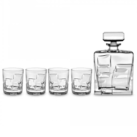 Набор для виски Vista Alegre Portrait Whisky Decanter and 4 Old Fashion Set 48000347