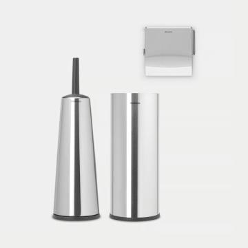 Набор для туалетной комнаты Brabantia Toilet Accessory Set ReNew Matt Steel 280665
