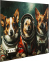 Картина KARE Glasbild Astronauts Dogs 56276. фото 3