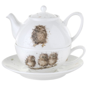 Чайный набор Royal Worcester Wrendale Designs Egoiste Owls WN3917-XW