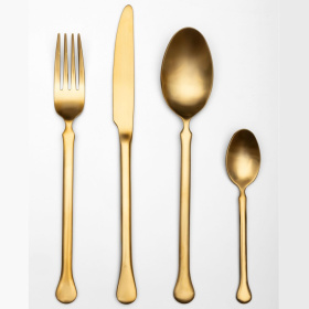 Набор столовых приборов Herdmar Kiev Casual Mate Gold PVD Cutlery Set 1940000-mgl