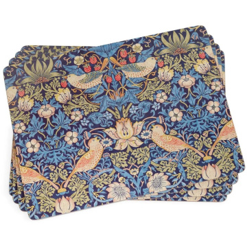 Набор плейсматов Pimpernel Morris & Co. Strawberry Thief 4 Placemats (арт. X0010648717V)