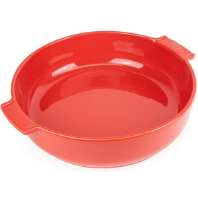 Форма для запекания Peugeot Appolia Plat four céramique rond rouge 60251