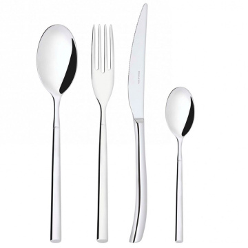 Набор столовых приборов Bugatti Portofino Steel/Finish Shining IN-067F50MB