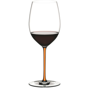 Бокал для красного вина RIEDEL Fatto A Mano Cabernet/Merlot Orange Single Pack 4900/0O