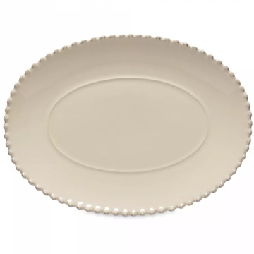 Блюдо овальное Costa Nova Pearl Oval Platter (арт. PEA331-CRM)