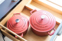 Кастрюля с крышкой KitchenCraft MasterClass Red Casserole Dish MCMCRD20RED. фото 7