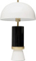Настольная лампа KARE Tischleuchte Josy Weiß Schwarz 56522. фото 3