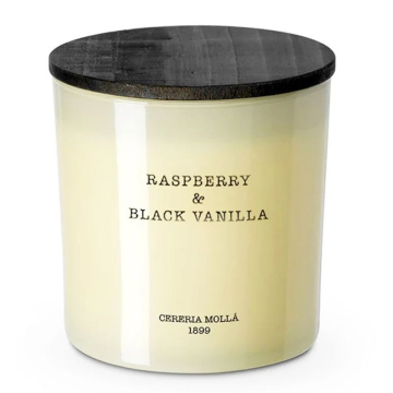 Ароматическая свеча Cerería Mollá 1899 Boutique Raspberry & Black Vanilla XL Scented Candle 6633