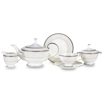 Чайный сервиз Narumi Nocturne Platinum NAR-50685-4416-Tea 6/21
