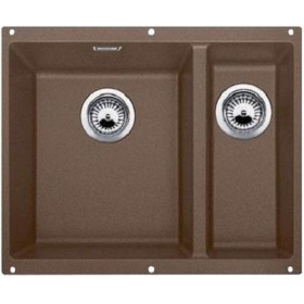 Кухонная мойка Blanco Rotan 340/160-U Silgranit Coffee 521351