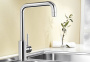 Кухонный смеситель Blanco Mili Galvanic Chrome 524212. фото 2