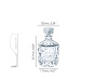Штоф для виски Nachtmann Punk Decanter 99505. фото 8