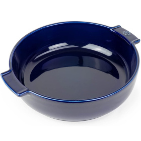 Форма для запекания Peugeot Appolia Plat four céramique rond bleu profond 60312