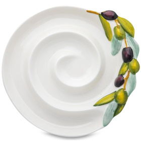 Блюдо Edelweiss Olives Round Platter EDW-415
