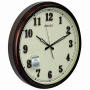 Настенные часы Seiko Quartz Wall Clock QXA632B. фото 4