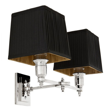 Настенный светильник Eichholtz Wall Lamp Lexington Double Nickel finish 108936