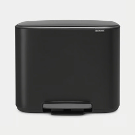 Ведро для мусора Brabantia Bo Pedal Bin Matt Black 121227