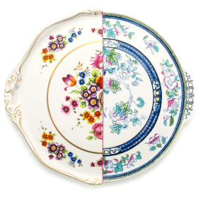 Поднос Seletti Hybrid Round Tray Dorotea 09768