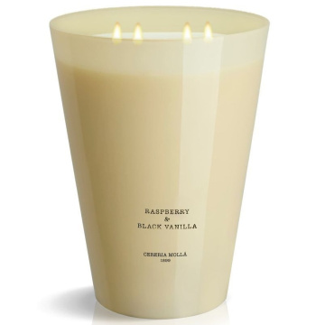 Ароматическая свеча Cerería Mollá 1899 Boutique Raspberry & Black Vanilla XXL Scented Candle 5008