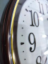 Настенные часы Seiko Quartz Wall Clock QXA768B. фото 4