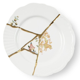 Тарелка десертная Seletti Kintsugi Dessert Plate 09602