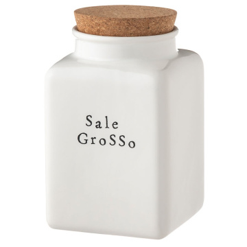 Банка для соли Nuova Cer Easy Barattolo Sale grosso bianco 9063/5-EAW