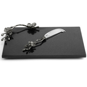 Доска для сыра с ножом Michael Aram Black Orchid Cheese Board w/ Knife 110839