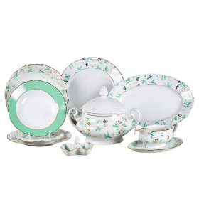 Обеденный сервиз Leander Mary-Anne Zelené Listy 03162011-1381