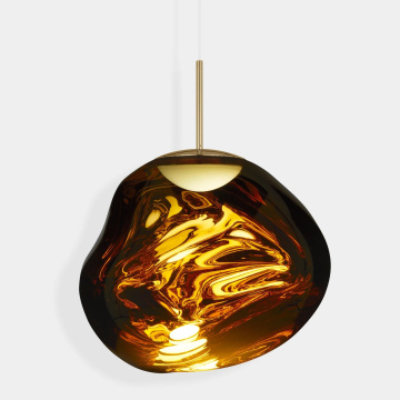 Подвесной светильник Tom Dixon Melt Medium Pendant Gold Polished MES03GO-PEUM2