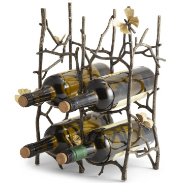 Подставка для бутылок Michael Aram Butterfly Ginkgo 6-Bottle Wine Rack (арт. 175877)