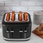 Тостер KitchenAid 4-Slice Toaster Black Matte KMT4109BM. фото 9