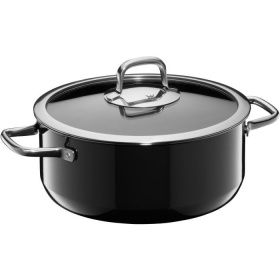 Кастрюля с крышкой WMF Fusiontec Compact Braising Pan Black 3201111558