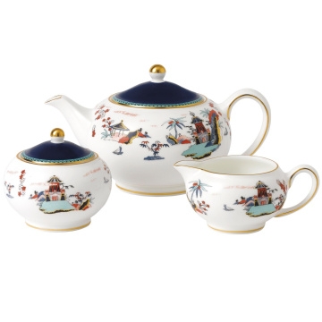 Чайный набор Wedgwood Wonderlust Blue Pagoda 3 Piece Set (арт. 40031717)