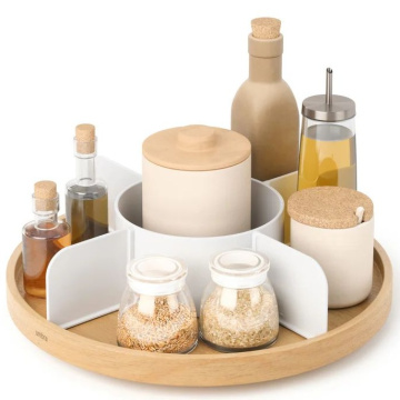 Органайзер для специй Umbra Bellwood Lazy Susan White-Natural 1019936-668