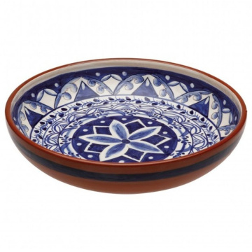 Салатник Casafina Alentejo Terracotta Indigo Large Salad Bowl F90-BW