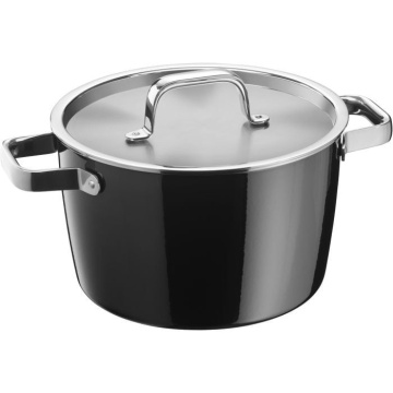 Кастрюля с крышкой WMF Fusiontec Aromatic Soup Pot Black 3201111775