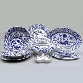 Обеденный сервиз Leander Mary-Anne Modrá Cibule 03162011-0055